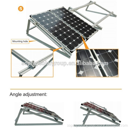 High quality aluminum profile for solar panel
